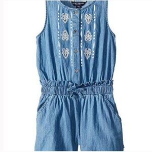 NWT LUCKY BRAND Romper in Anna Wash XL